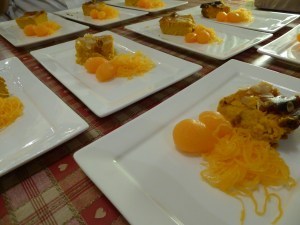 Foto van bordje assortiment Thaise desserts