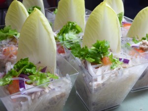 Foto van Thaise glasmie salade met witloof