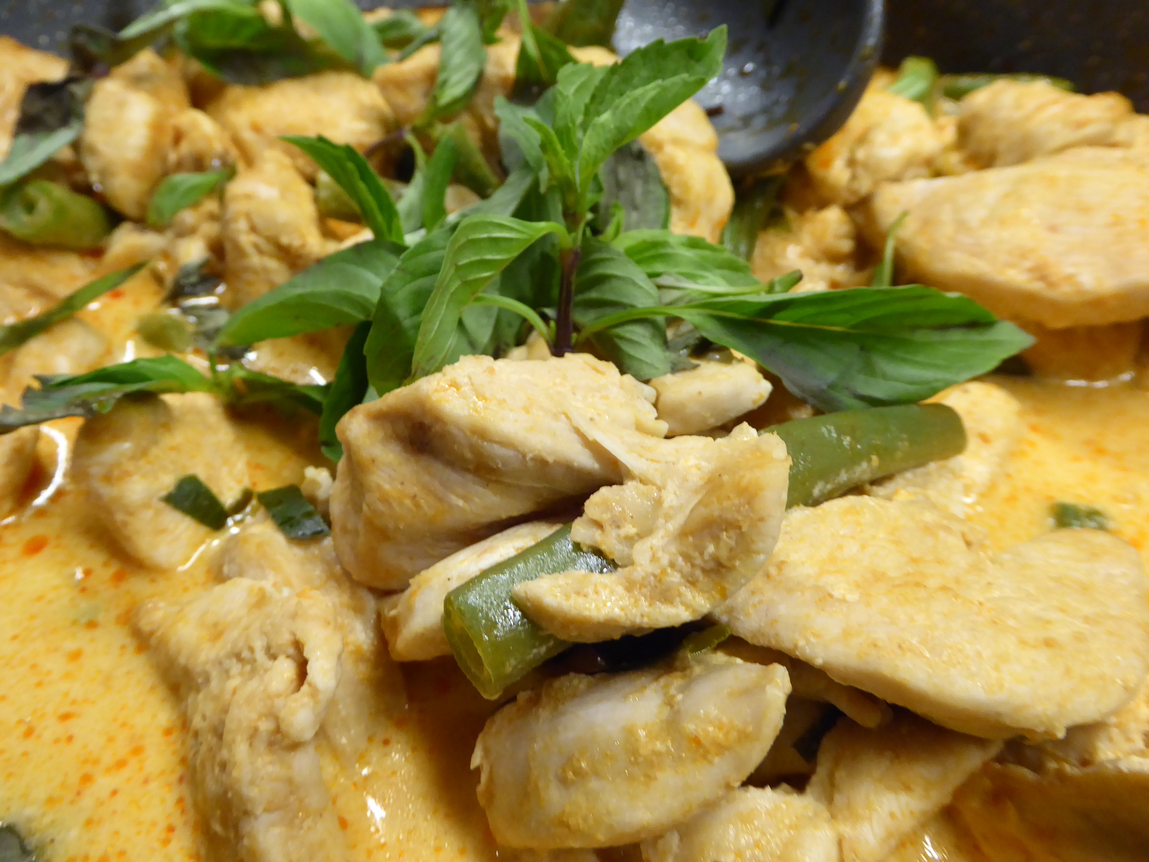 Foto van Thaise panang curry