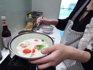 Foto van Thaise kokossoep