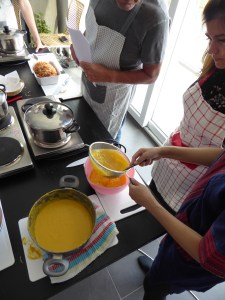 Foto van zeven van pompoen