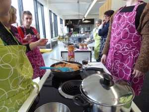 Loempiavulling in wok