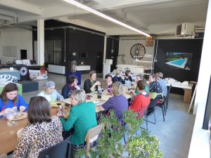 Foto van eten na de thaise kookles