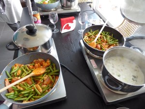 Foto van Thaise soep en curry