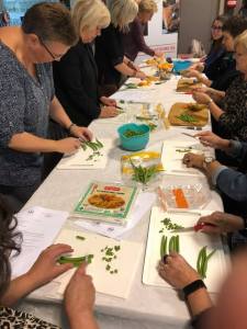 Snijden van boontjes