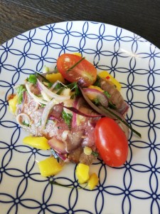 Thaise rundsvleessalade met mango