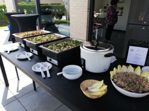 Buffet voor communie