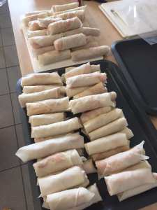 Verse Thaise loempia's