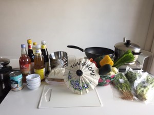 Mis-en-place voor de Thaise kookworkshop