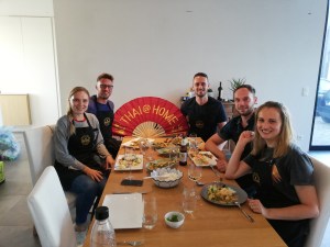 Lekker genieten na de kookles