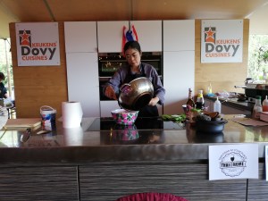 Chef in Dovy keukens